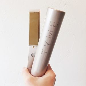 Original tyme iron gold plated curling iron